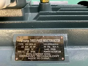 3Phase 22kw 30HP Normal Speed Motor