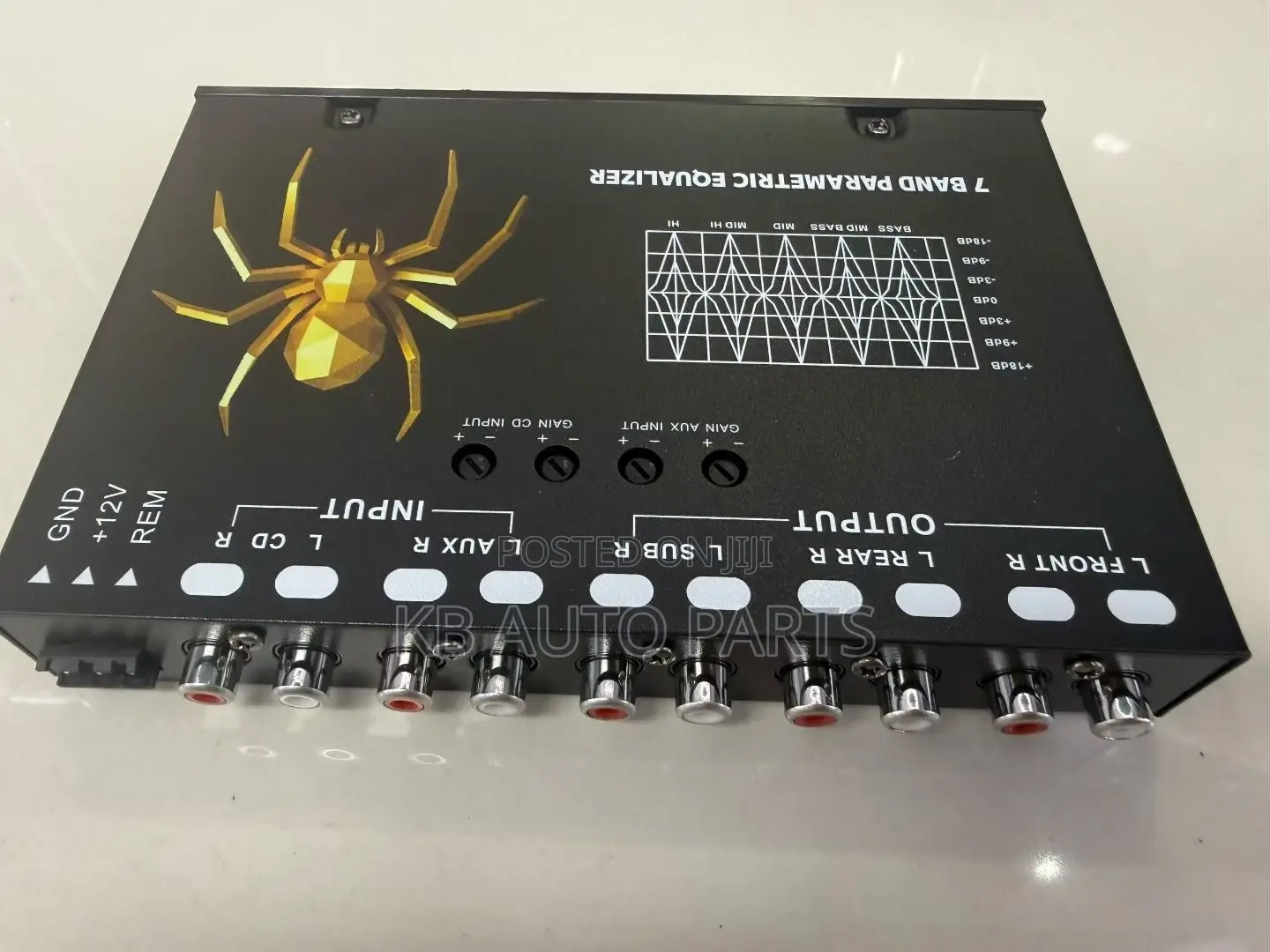 7 Band Graphic Car Audio Equalizer