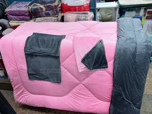 Strip Collo Bedcover Pink and Purple