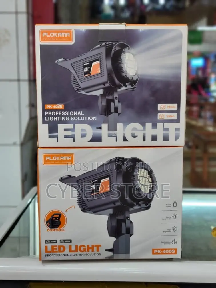 Plokama PK-400S Professional LED Studio Light Kit