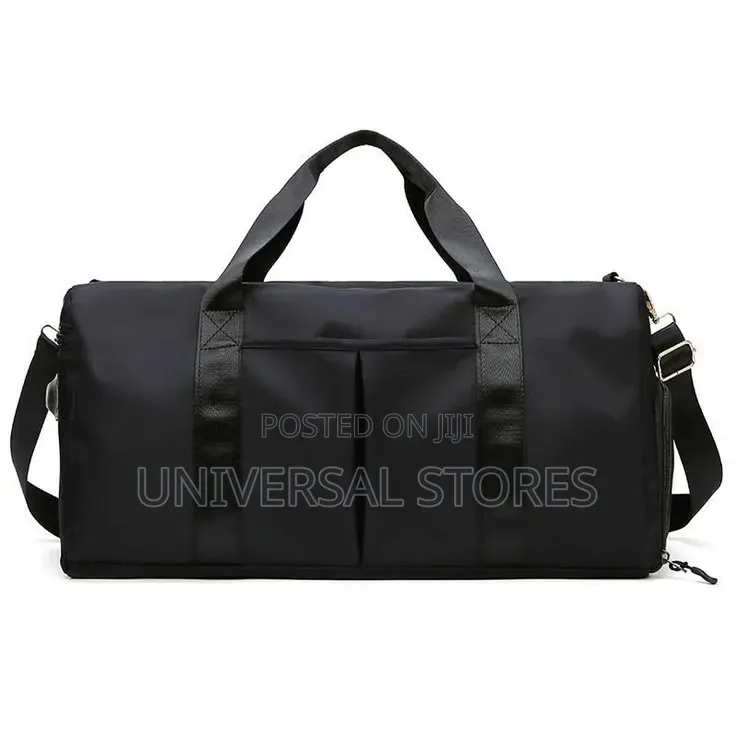 Stylish Black Gym Bag
