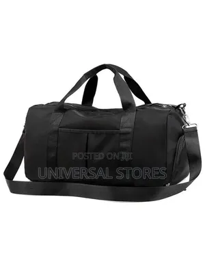 Stylish Black Gym Bag