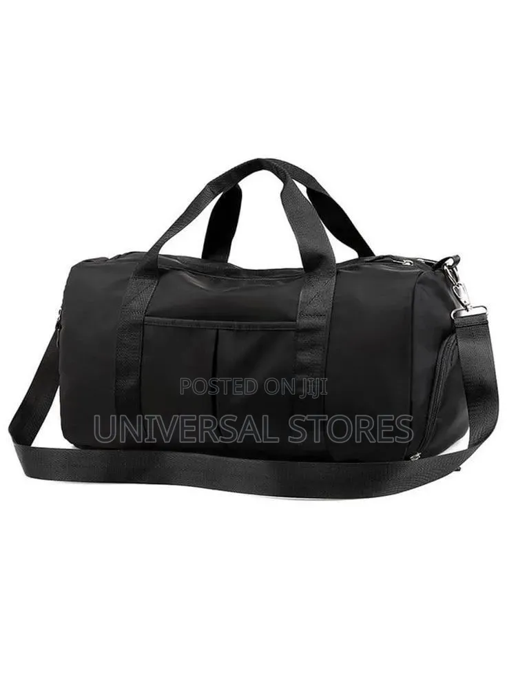 Stylish Black Gym Bag