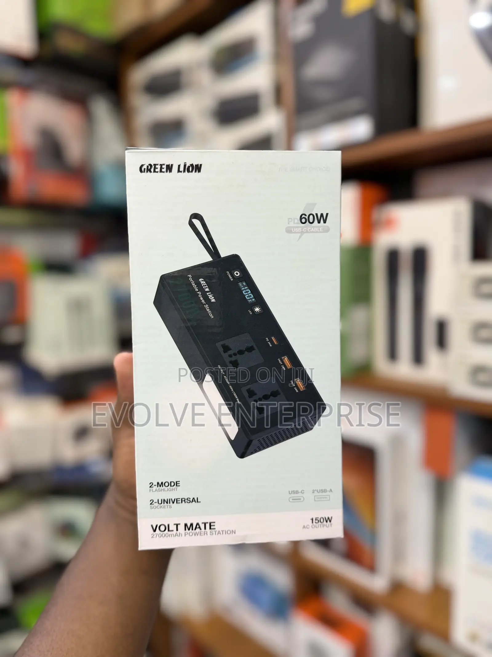 Green Lion Volt Mate 27000mah Power Station