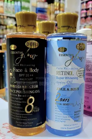 Lucy's Essential Glow Pure Lightening Face & Body Oil (585ml
