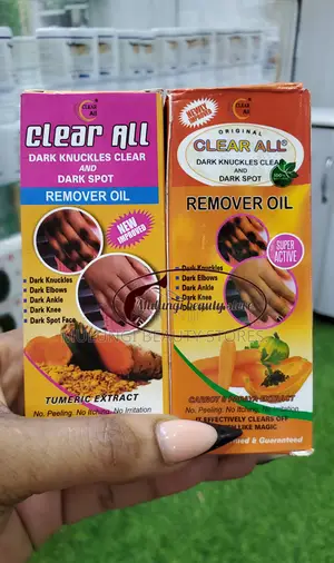 Clear All Dark Knuckles Clear and Dark Spot Remover Oil