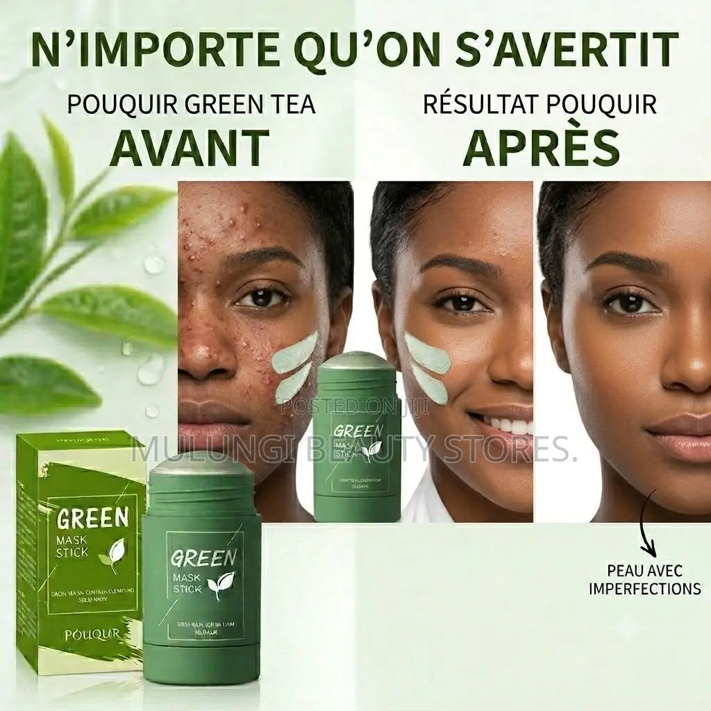 Green Mask Green Tea Purifying Clay Face Stick Mask