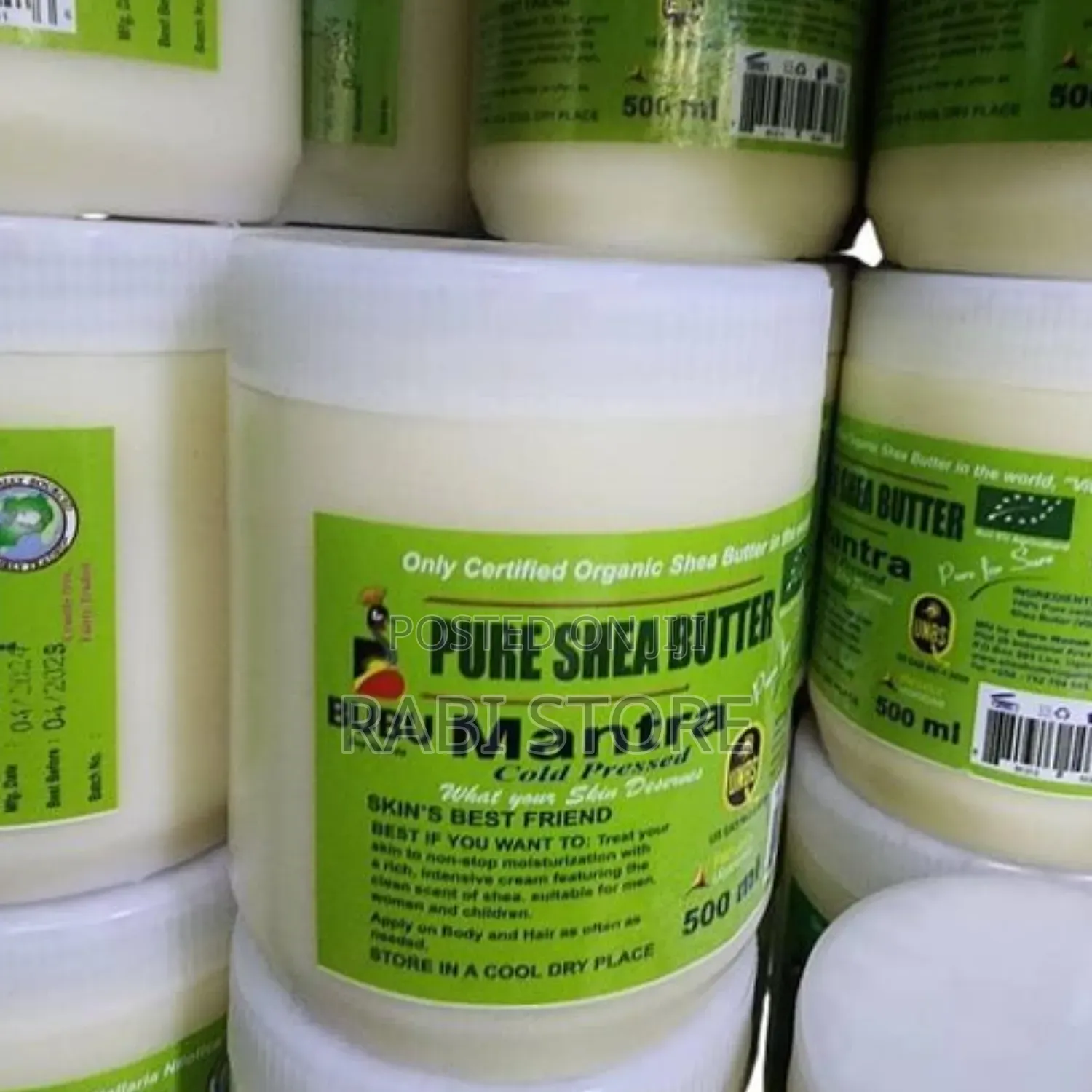Pure Shea Butter Organic Mantra Cold Pressed