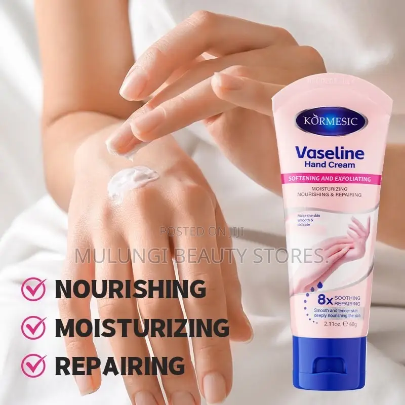 Vaseline Softening, Exfoliating, Moisturizing & Repairing Hand Cream