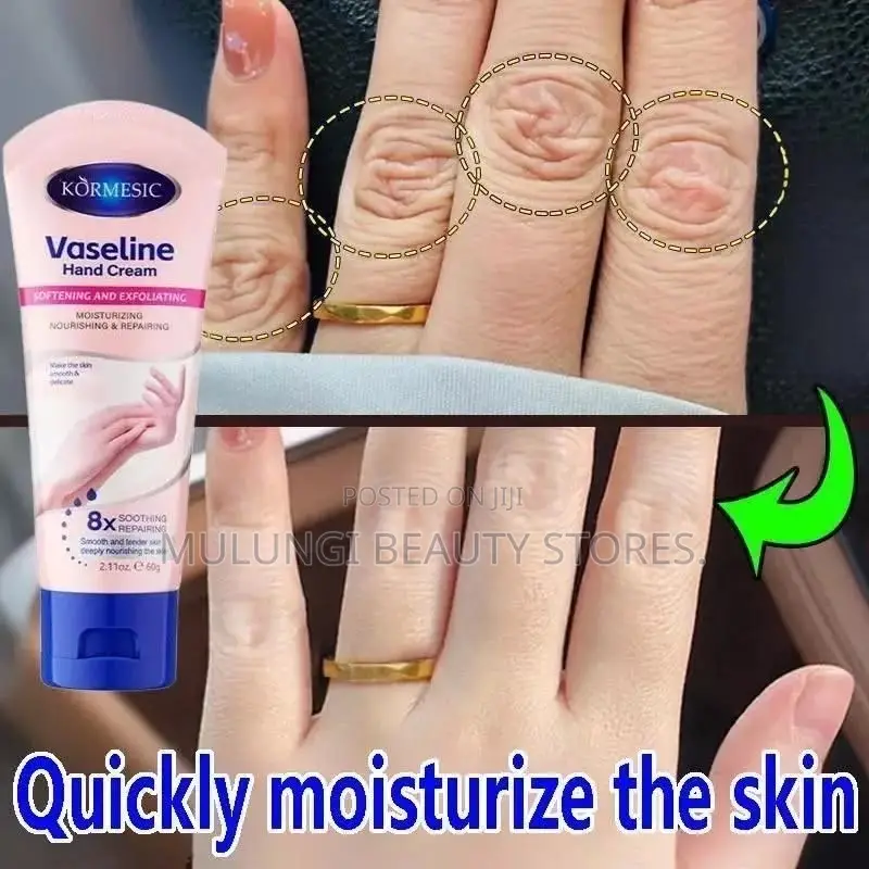 Vaseline Softening, Exfoliating, Moisturizing & Repairing Hand Cream