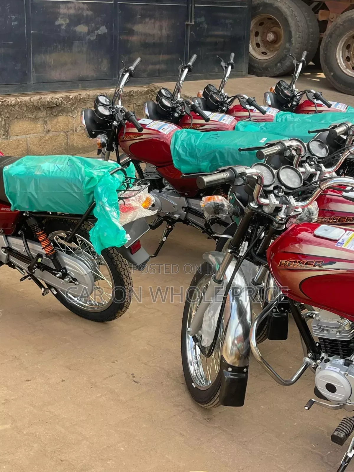 Bajaj Boxer 2016 Red