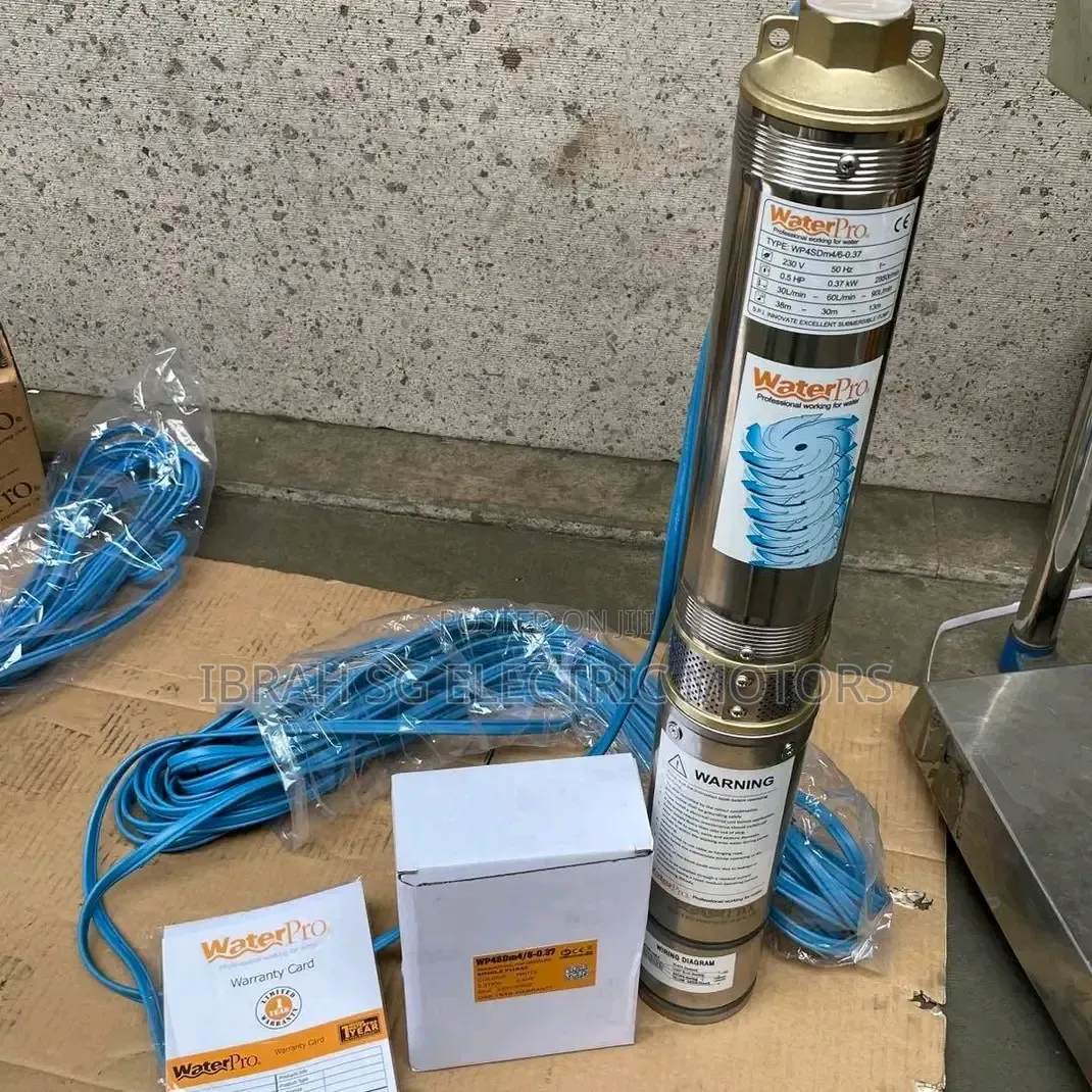 Submersible Water Pump AC and DC/Solar
