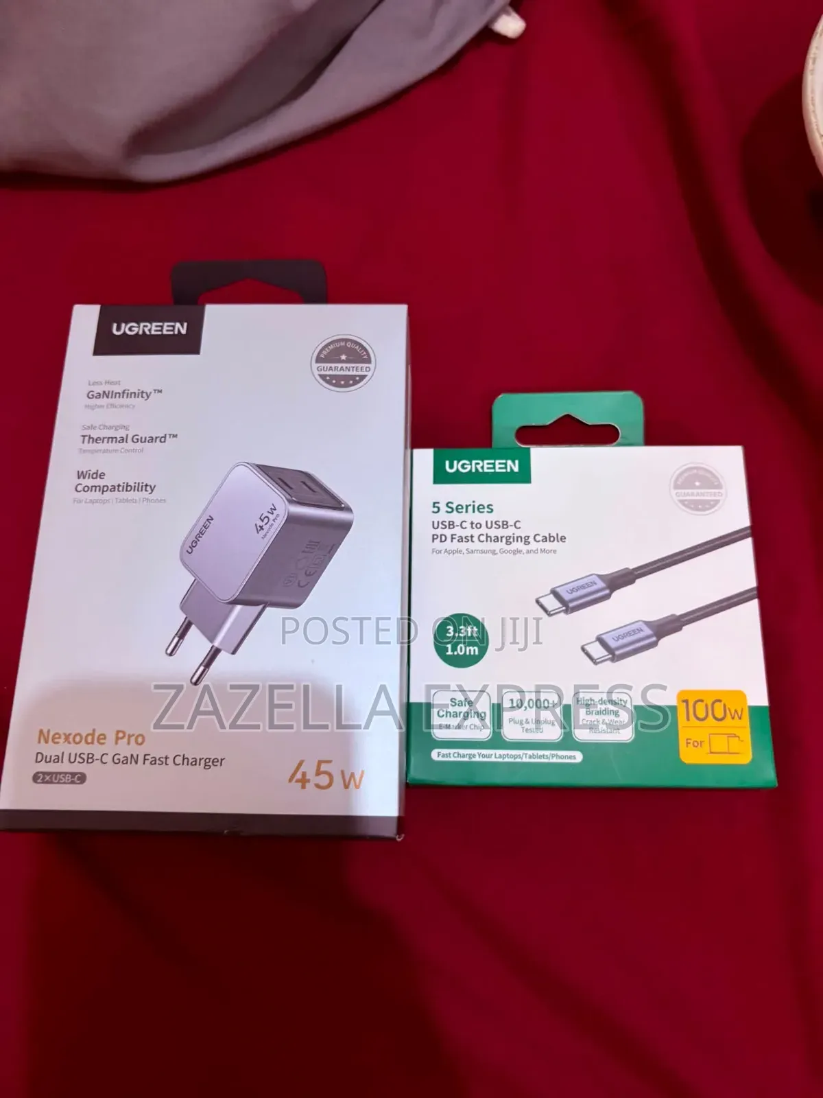 Ugreen Nexode Pro 45W USB-C Adapter withSmart Display,Gan Fast Charger