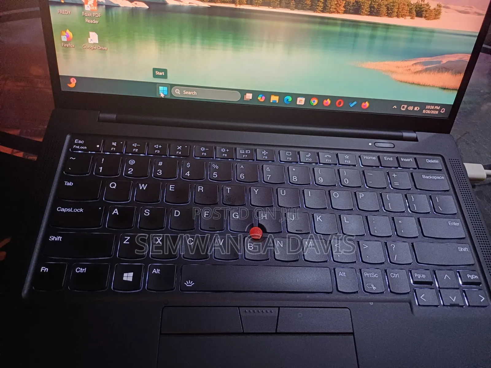 New Laptop Lenovo ThinkPad X1 Carbon 16GB Intel Core i7 SSD 512GB
