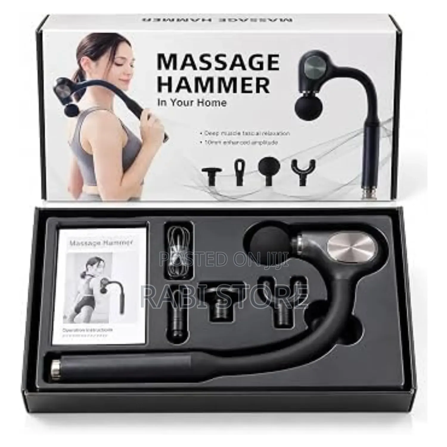 U-Shaped Extended-Handle Percussion Massage