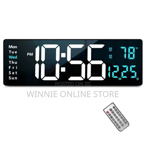 Wall Deco Clock Digital