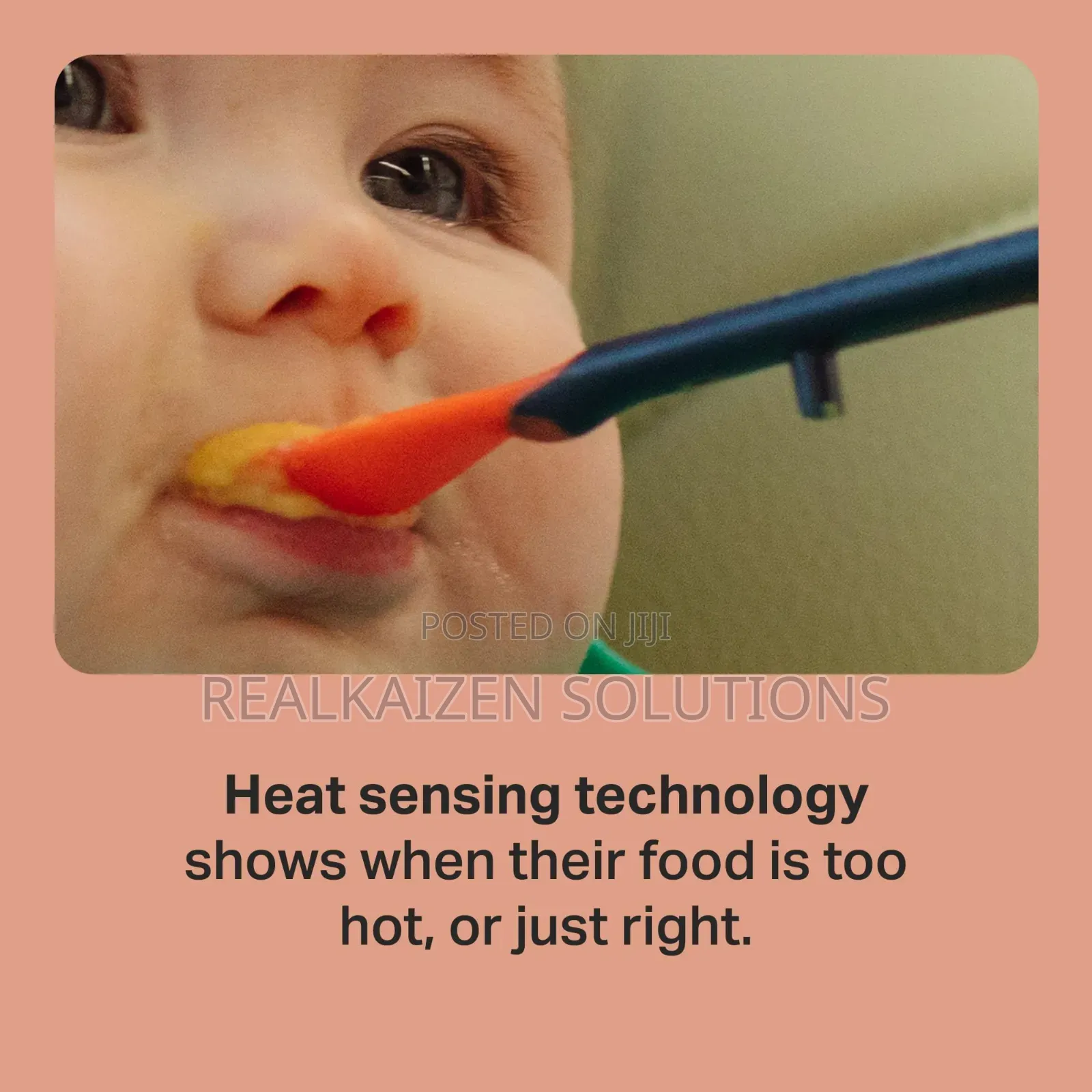 TOMMEE TIPPEE Heat Sense Weaning Spoons Temperature Colour Changing
