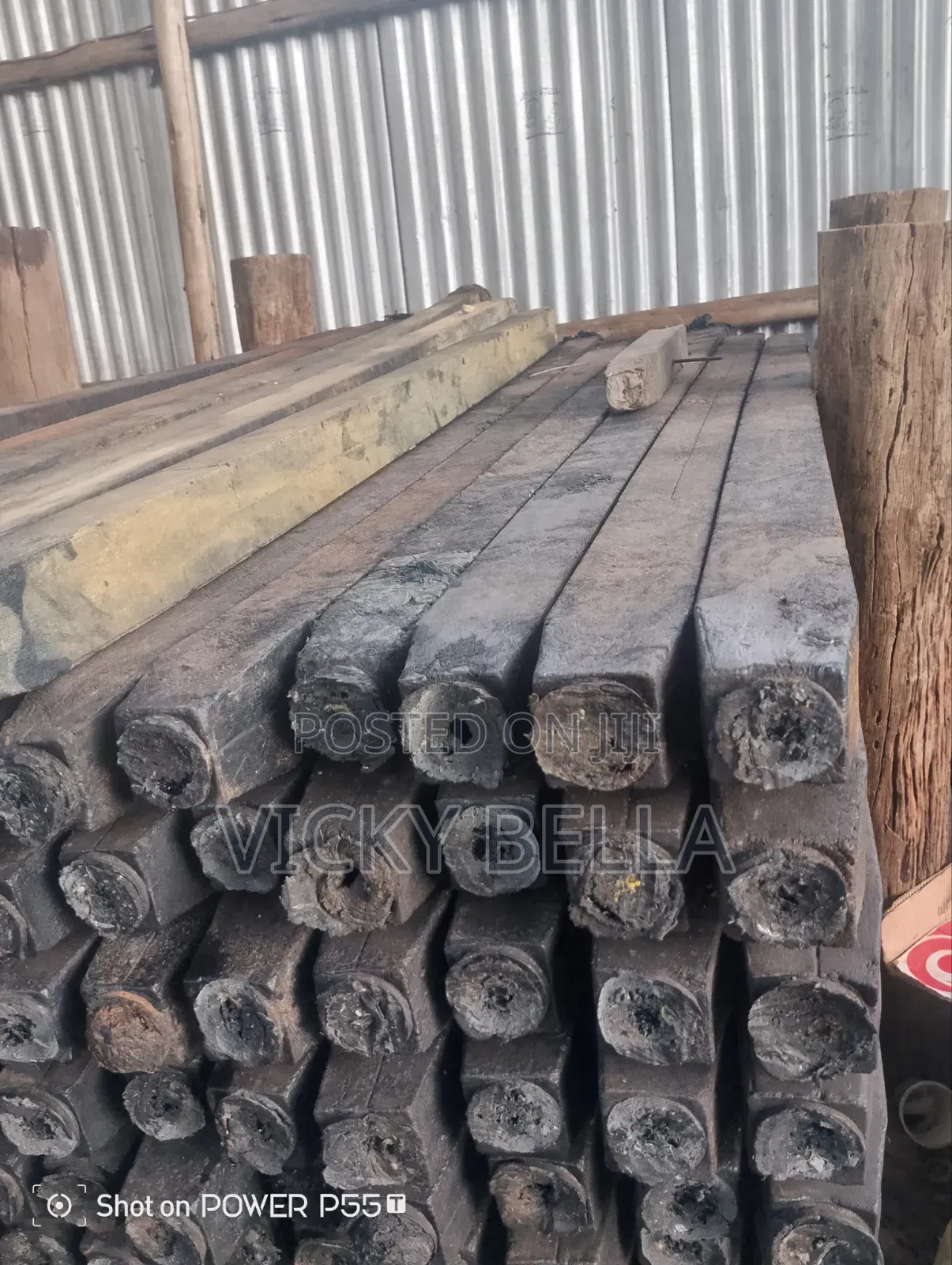 Strong Recycled Plastic Poles for Construction