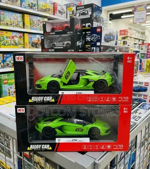 1:18 Scale Lamborghini Aventador SVJ 63 Alloy Metal Die-Cast Model Car