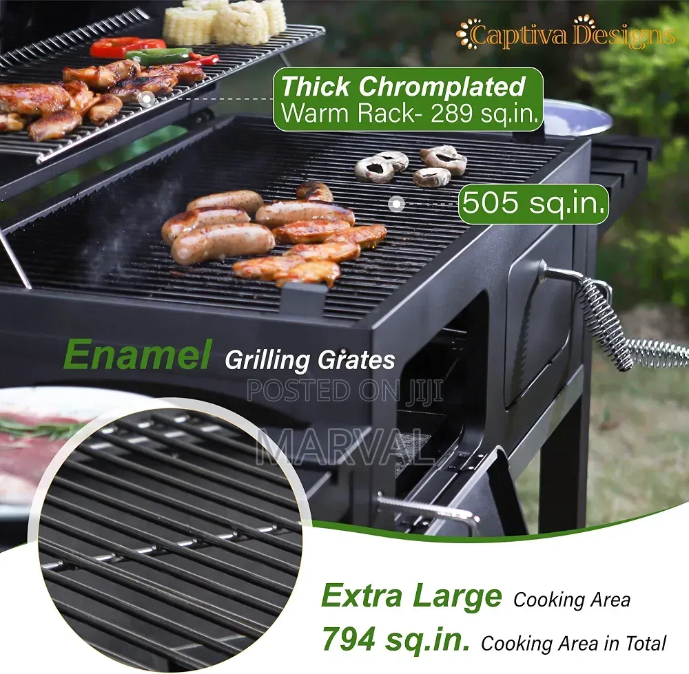 Charcoal Grills Extra Large Barbecue Grill Heavy Duty