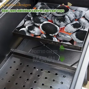 Charcoal Grills Extra Large Barbecue Grill Heavy Duty