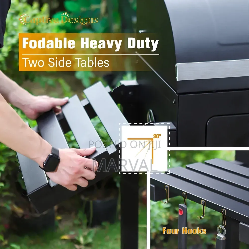 Charcoal Grills Extra Large Barbecue Grill Heavy Duty