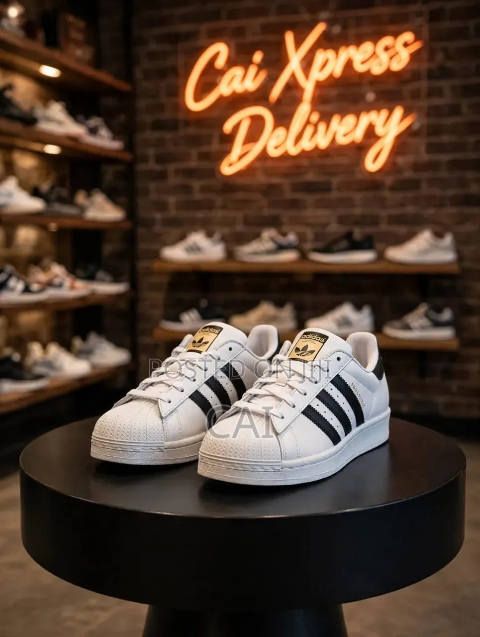 Adidas Superstar Sneakers. White