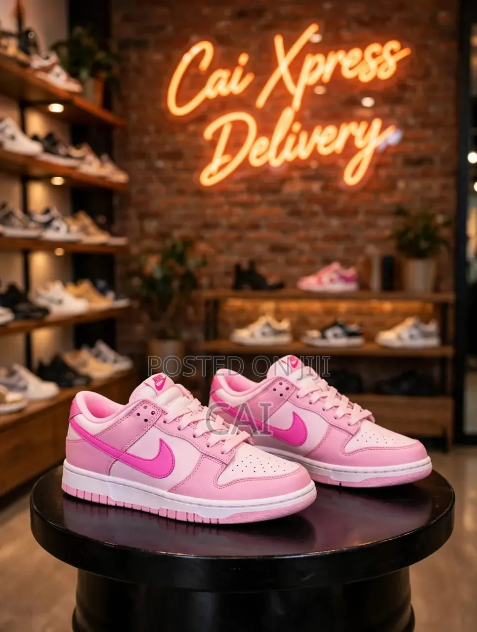 Nike Dunk Low "Triple Pink. Hyper Pink Sneakers
