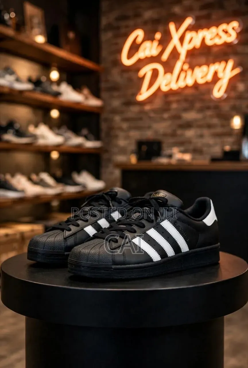 Adidas Superstar II Sneakers. Core Black