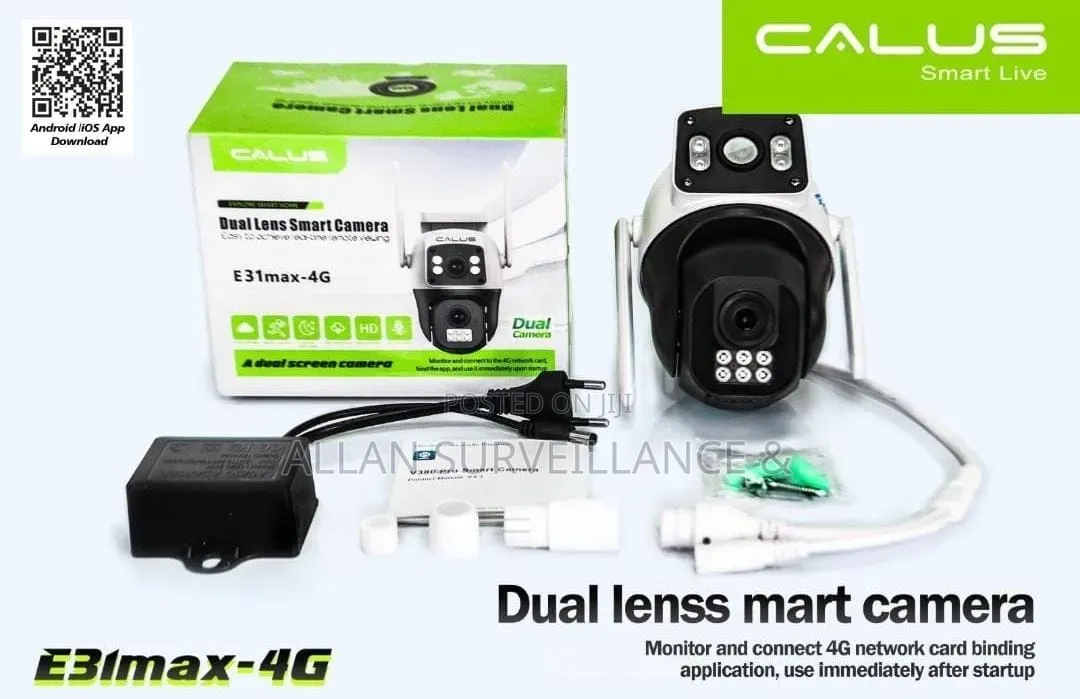 4G Dual Lens Electric Camera