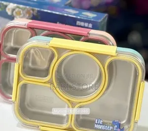 Multi-Compartment Stainless Steel Lunch Box