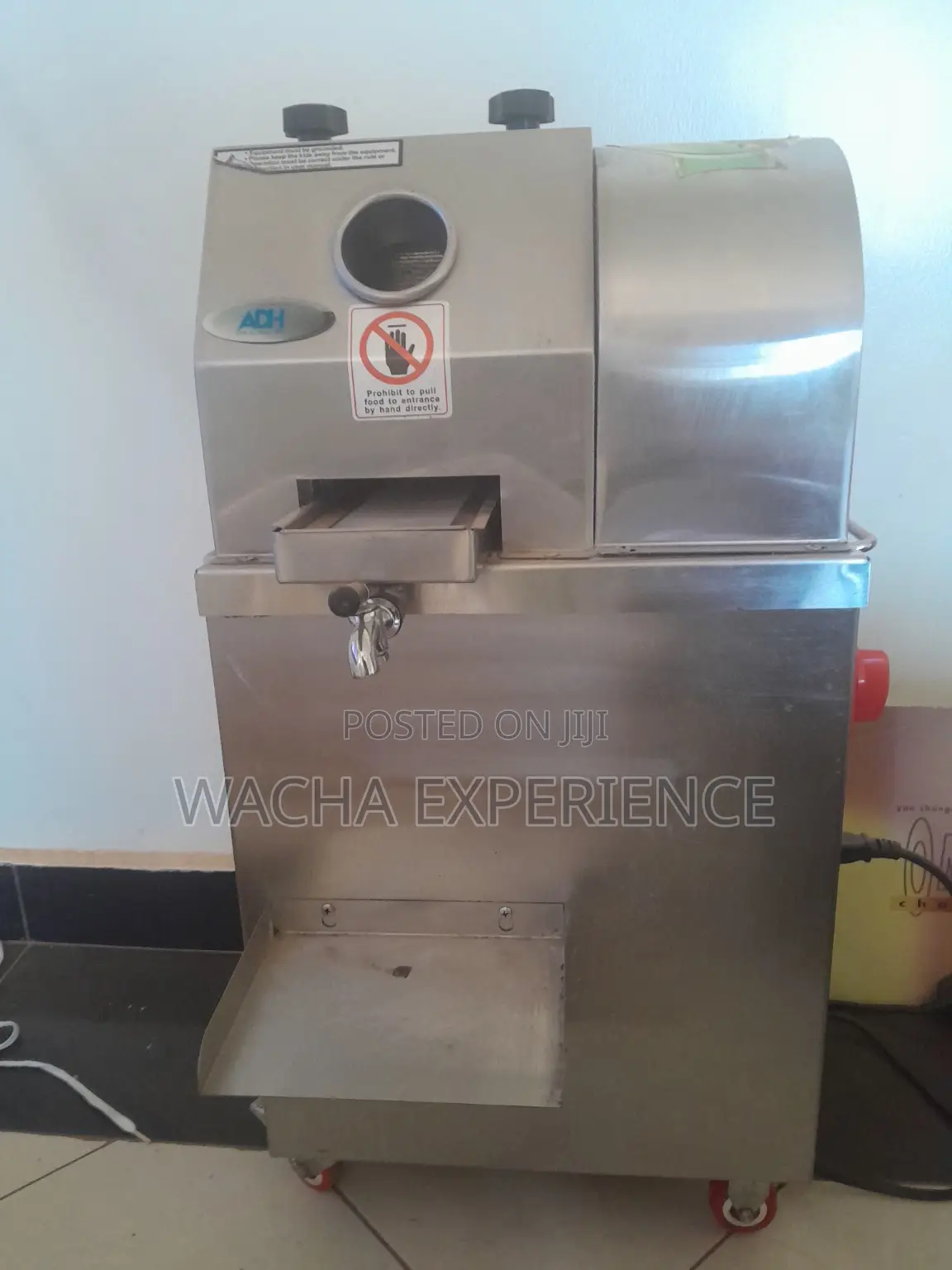 ADH Electric Sugarcane Juice Machine 300kg/H - Sonde