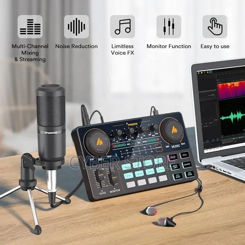 Maono Maonocaster Lite (AU-AM200-S1) All-in-One Podcast Equipment Set