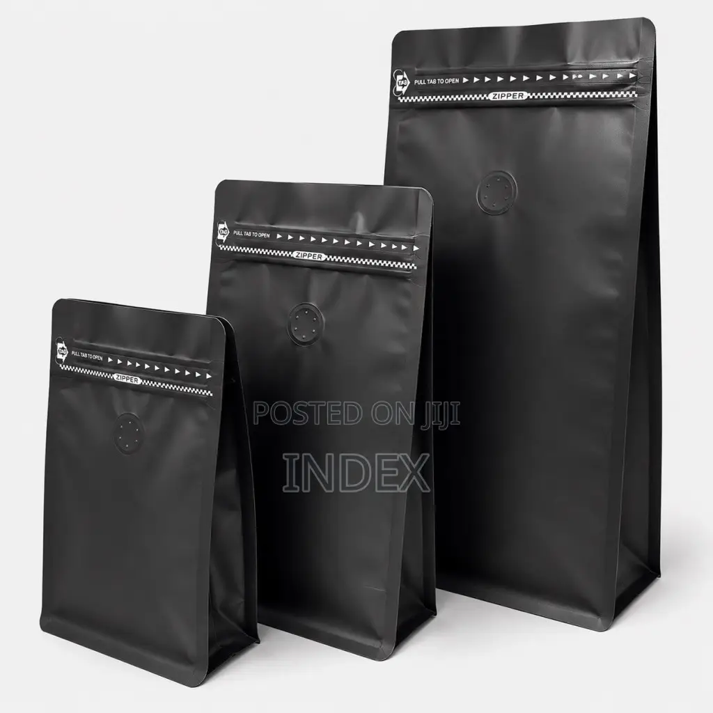 50pcs Coffee Bags With Valve