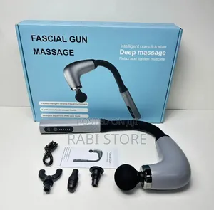 Long Handle Fascial Gun / Deep Tissue Percussion Muscle Massager