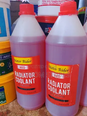 1pc Motor Rider Red Radiator Coolant (1 Liter Bottles)