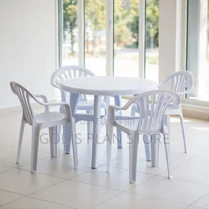 Outdoor Garden, Bars,restaurants Plastic Table and Chairs