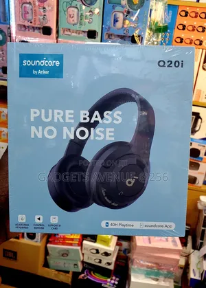 Soundcore by Anker Q20i Active Noise Cancelling Over-Ear Headphones