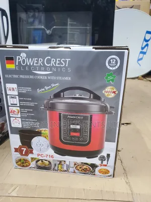 7l Powercrest 14 in 1 Pressure Cooker With Steamer