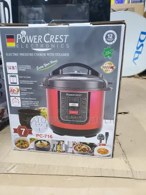 7l Powercrest 14 in 1 Pressure Cooker With Steamer