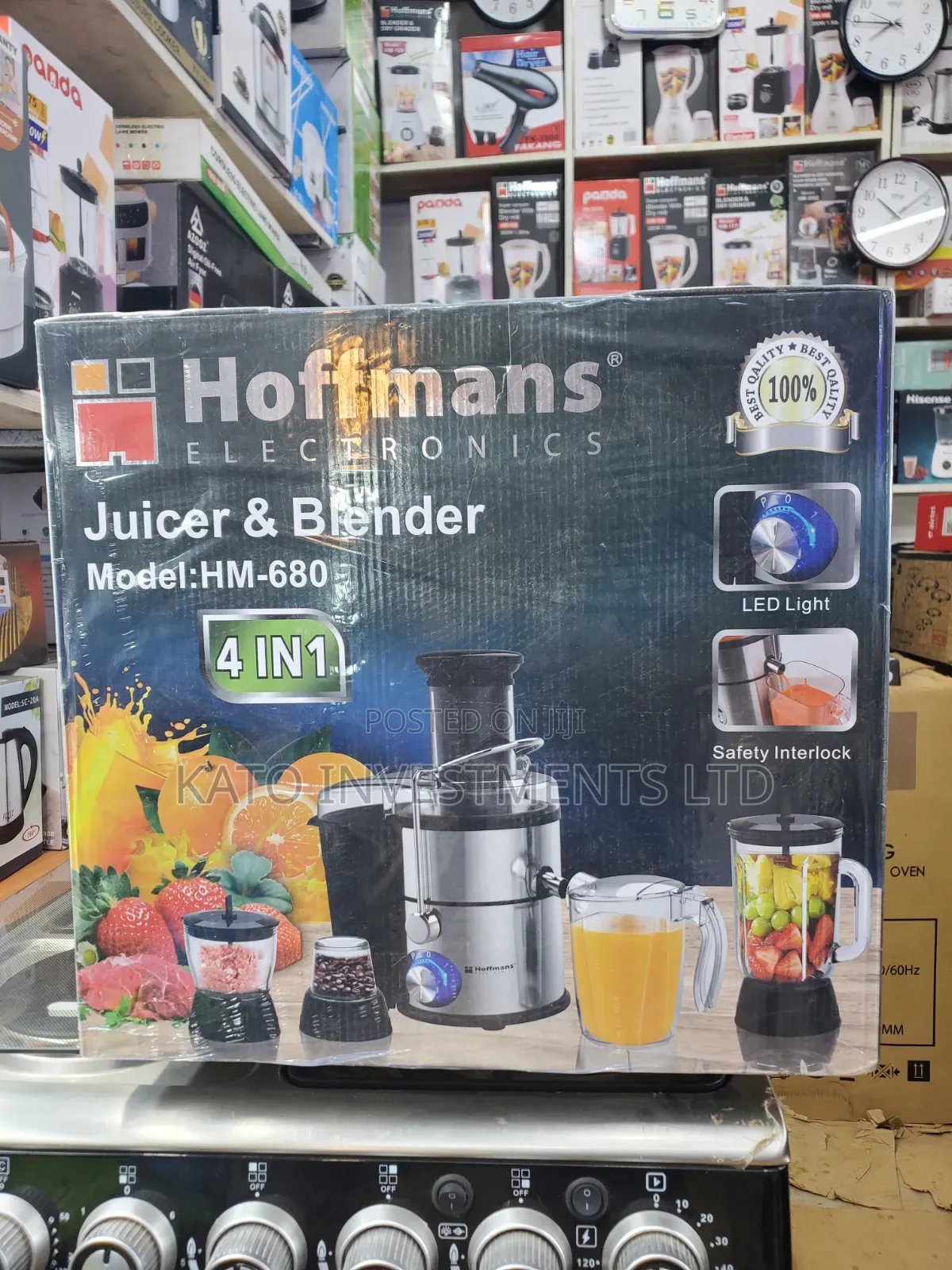 4 in 1 Hoffmans Juicer and Blender Hm-680