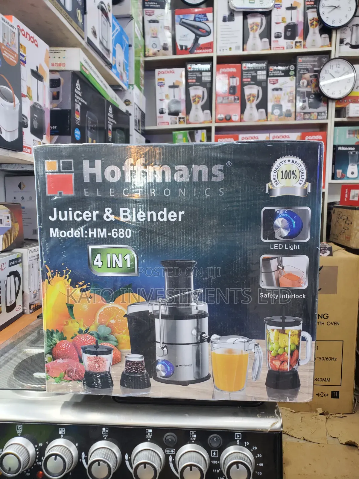 4 in 1 Hoffmans Juicer and Blender Hm-680