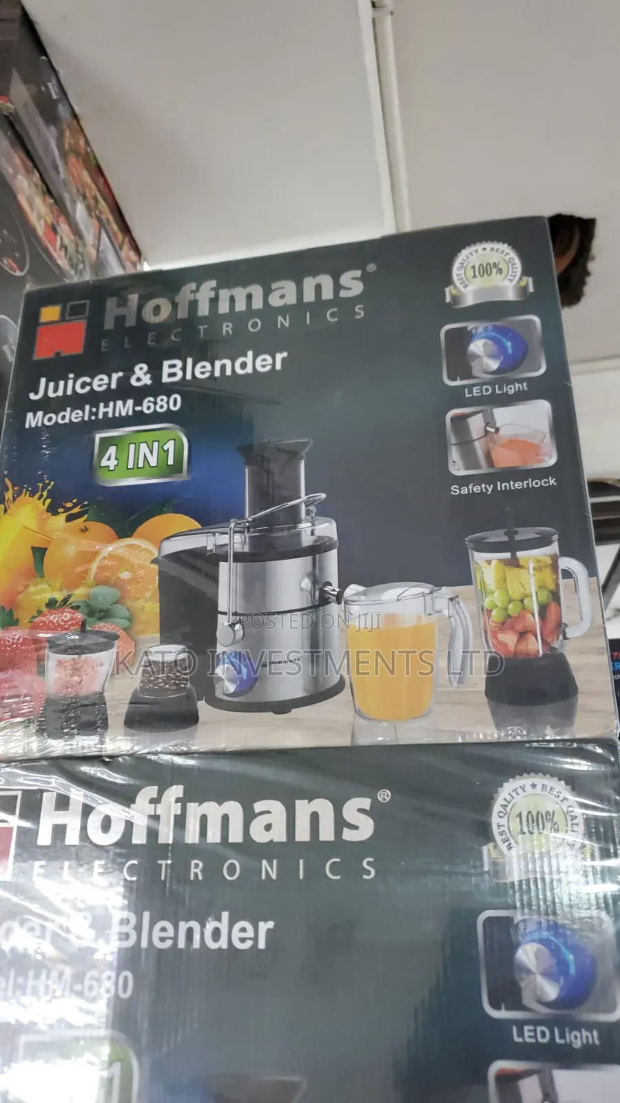 4 in 1 Hoffmans Juicer and Blender Hm-680