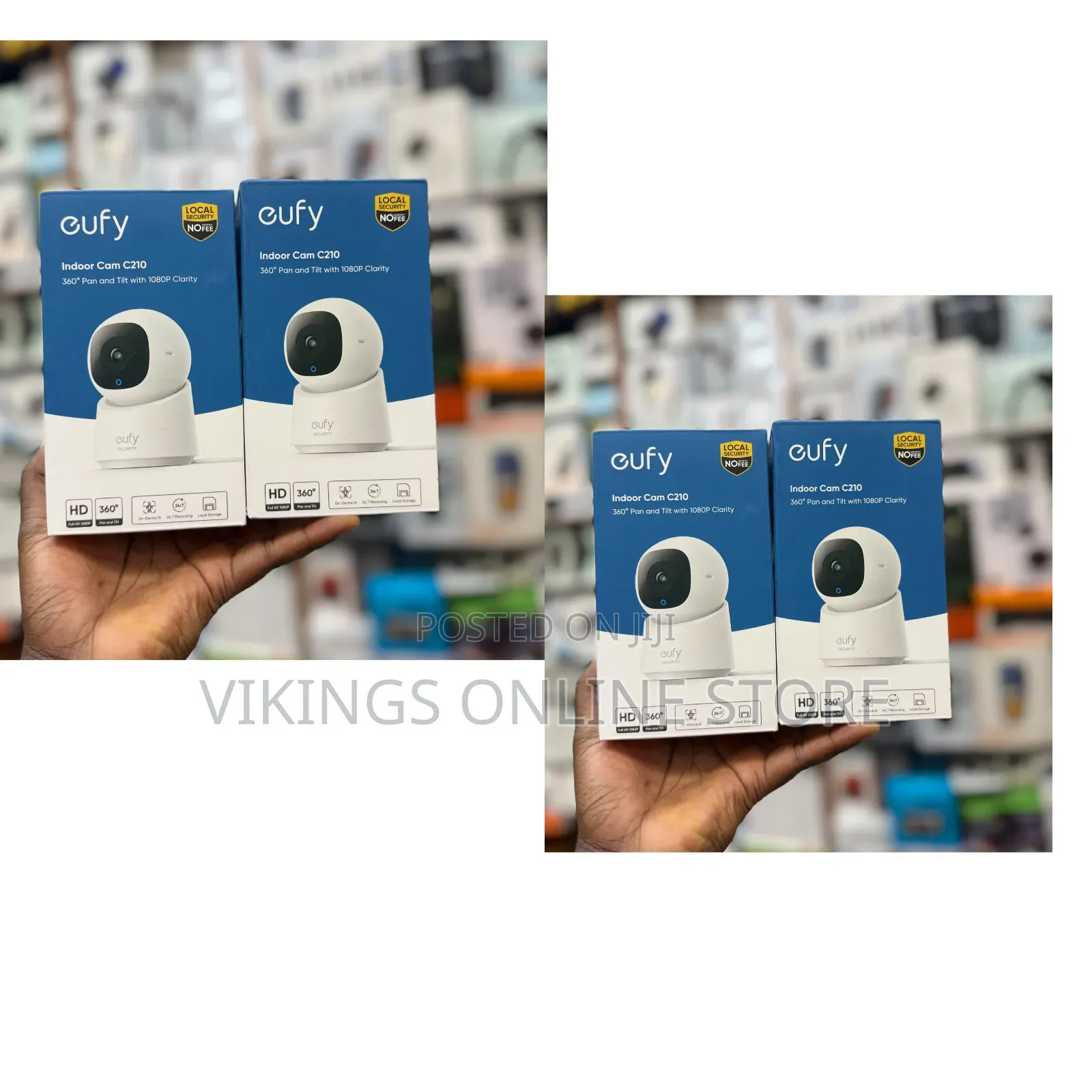 Eufy Indoor Cam C210 Is a Plug-in Smart Home Security Camera