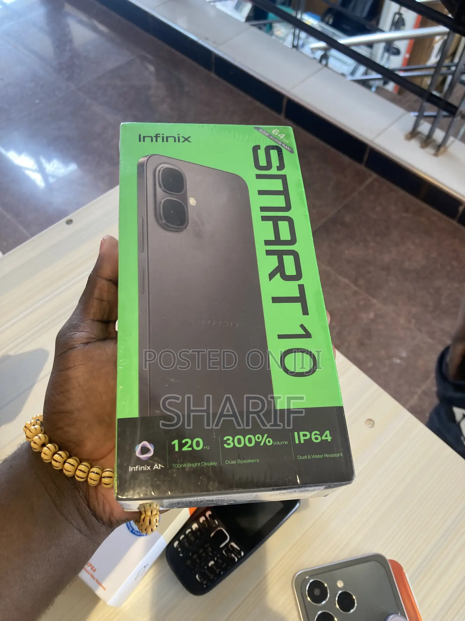 New Infinix Smart 10 64 GB Black