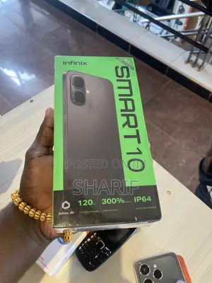 New Infinix Smart 10 64 GB Black