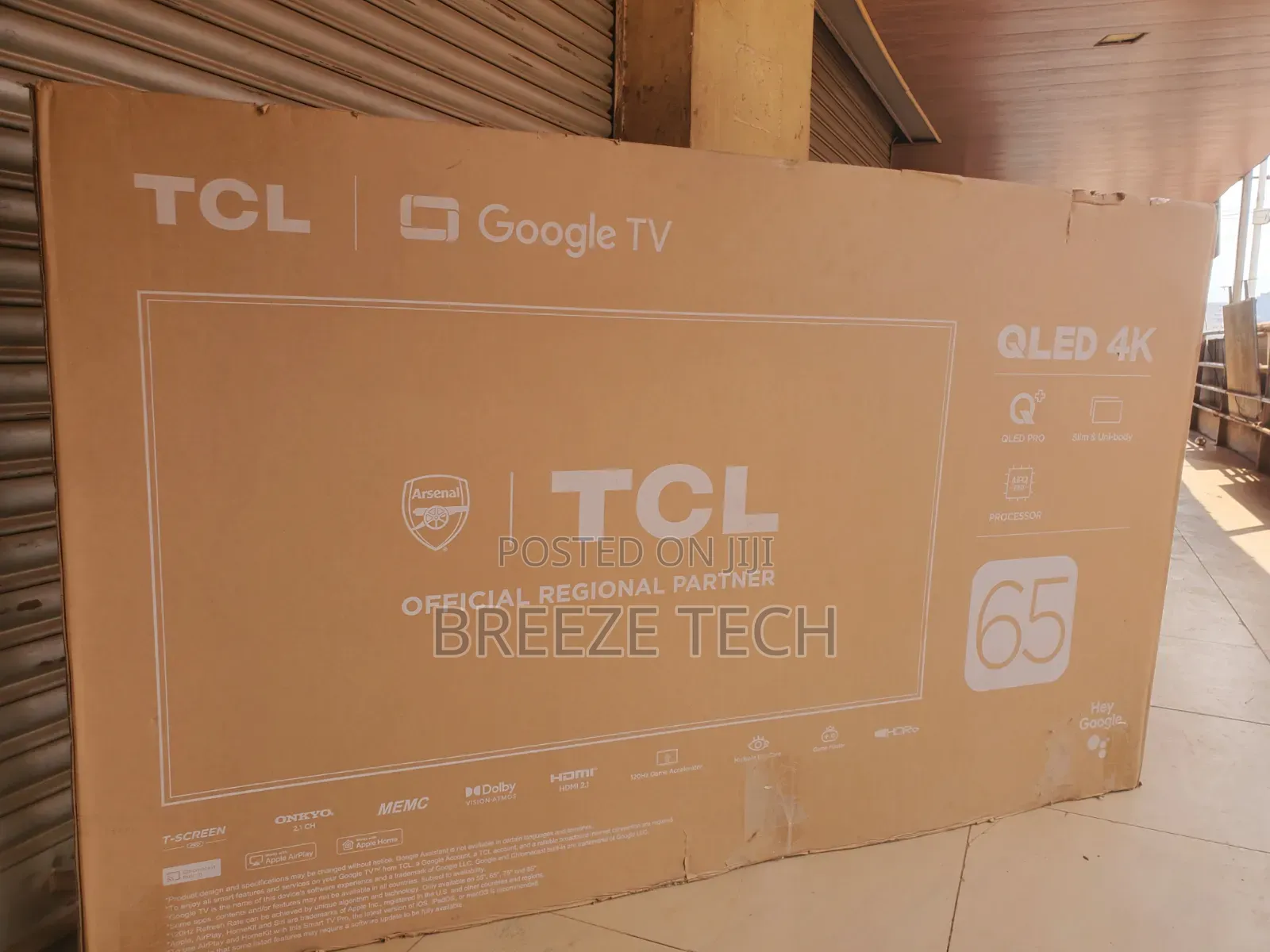 Google TV TCL 65" Qled