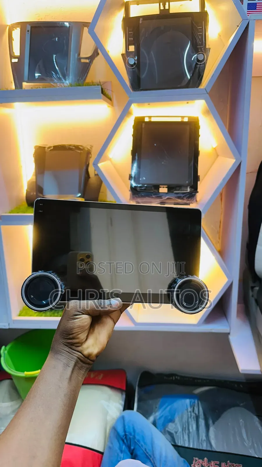 Universal Dual Knobe Android Car Screen Youtube ,Internet Td002