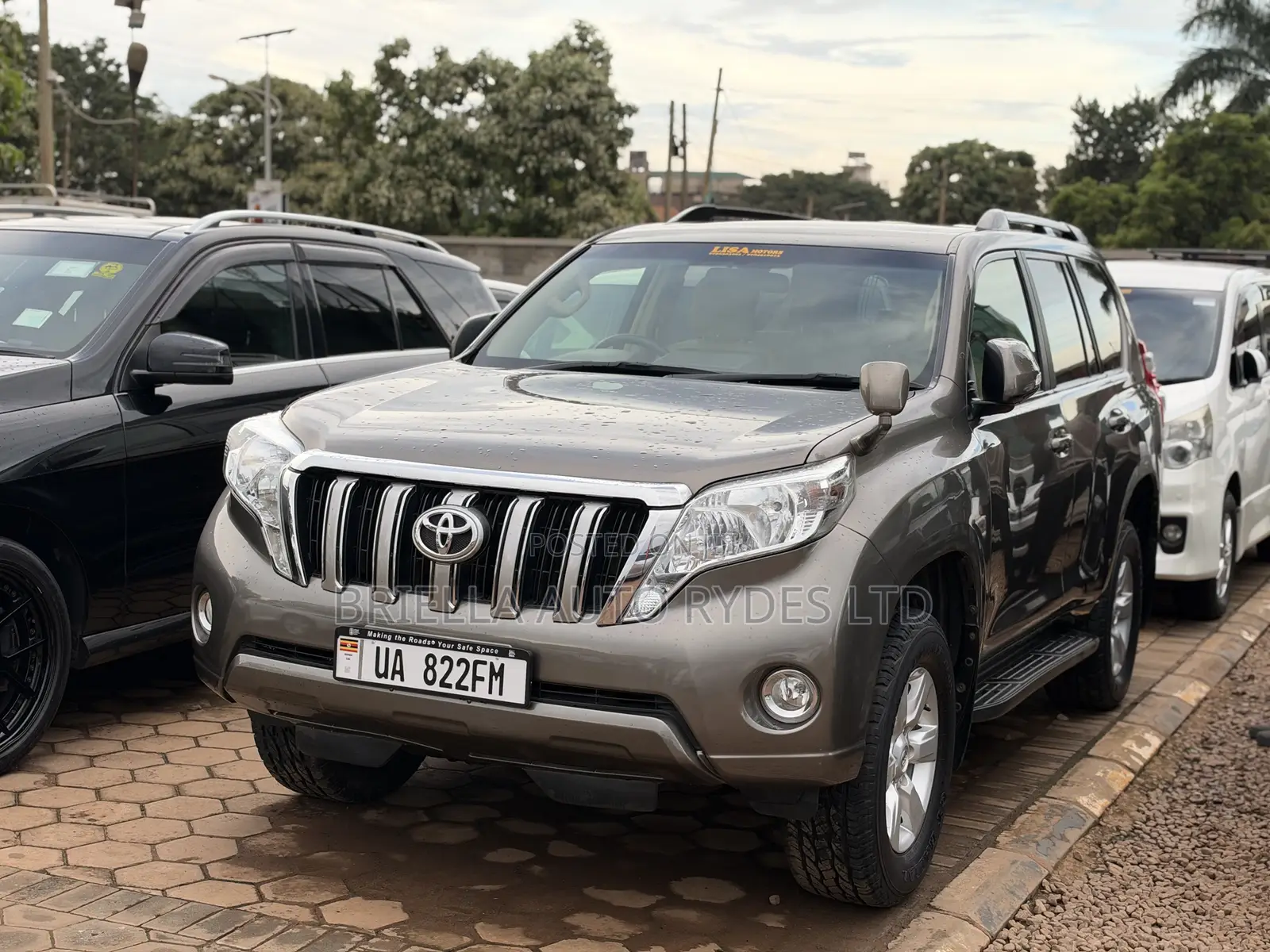 Toyota Land Cruiser Prado 2016 Gray