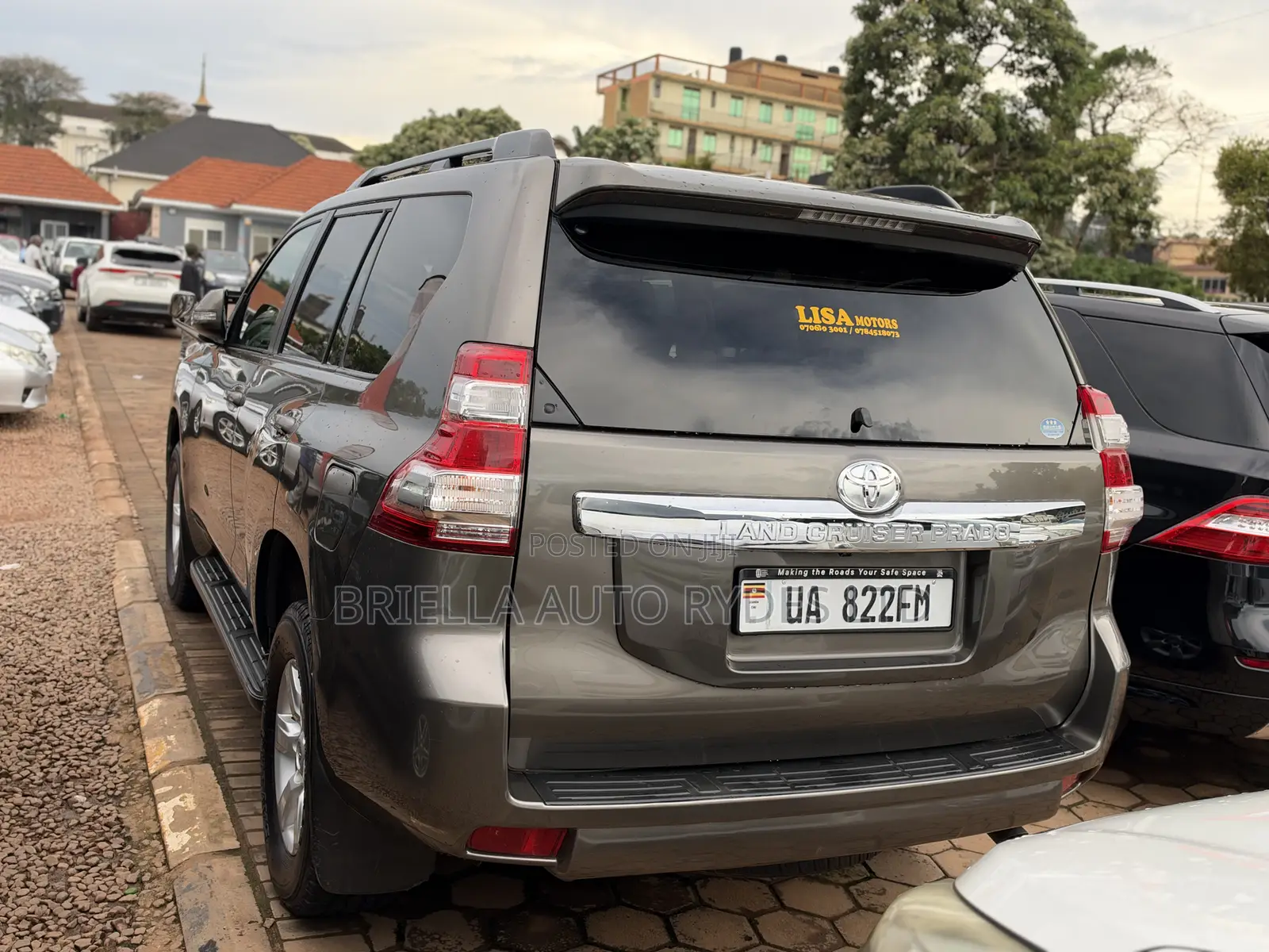 Toyota Land Cruiser Prado 2016 Gray